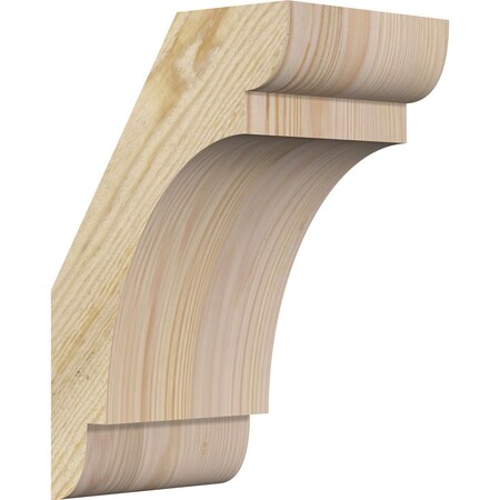 Ekena Millwork 6"W x 8"D x 12"H Olympic Rough Sawn Knee Brace, Douglas Fir BRC06X08X12OLY00RDF